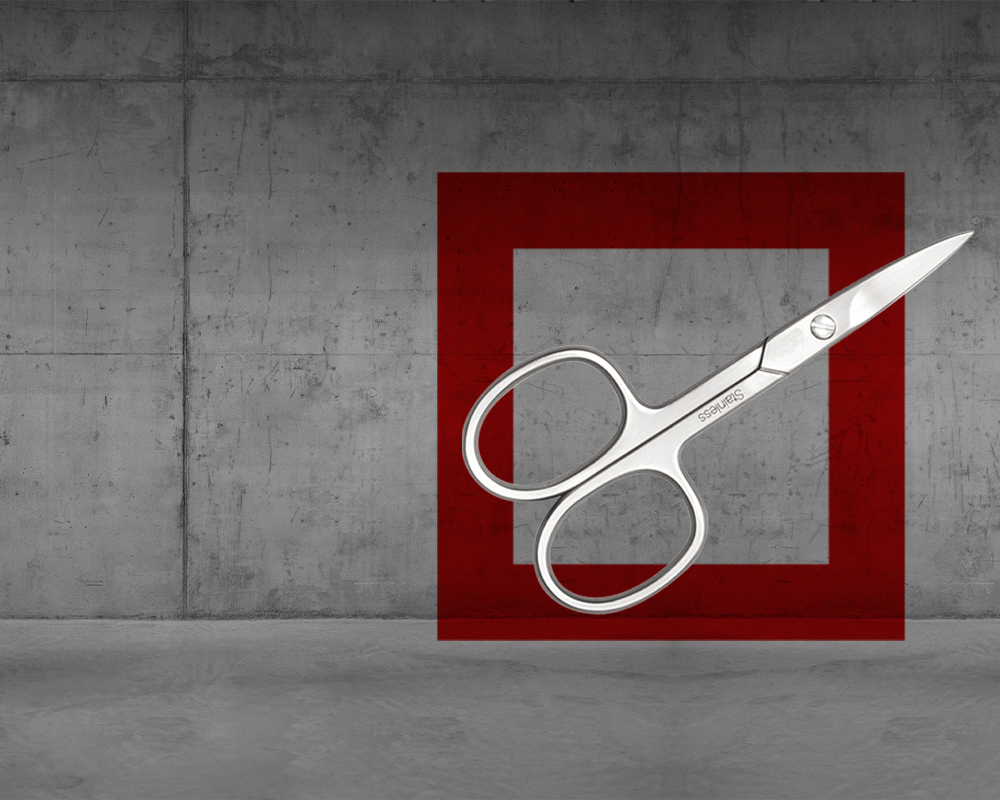 Nippes Solingen - Cuticle scissors – Nail scissors – Baby- and beard trimming scissors - Barber scissors – Household scissors – Left handed scissors - Bandage scissors surgical – Embroidery scissors