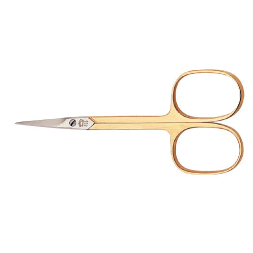 Nippes Cuticle scissors 805 – 9cm, gold plated